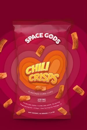 Space Gods - Space Crisps - Chili Crisps - 200mg