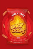 Space Gods - Space Crisps - Spicy Crisps - 200mg