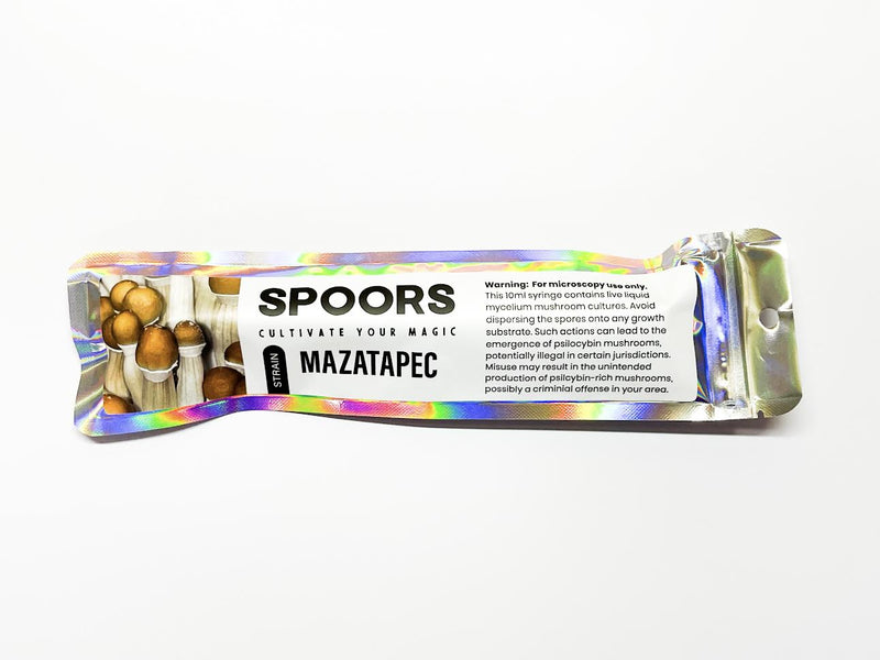 Spoors 10ml Liquid Mycelium Cultures - Mazatapec - HempWholesaler.com