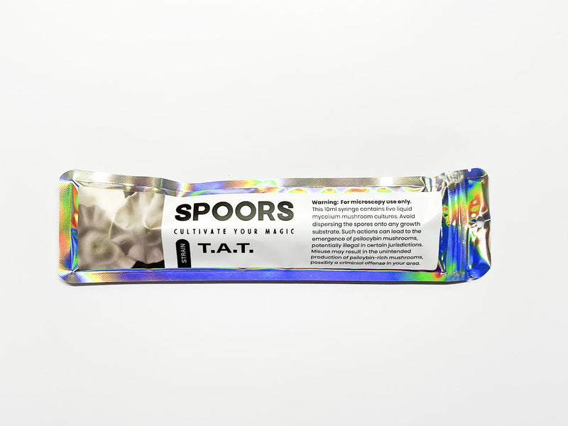 Spoors 10ml Liquid Mycelium Cultures - T.A.T - HempWholesaler.com
