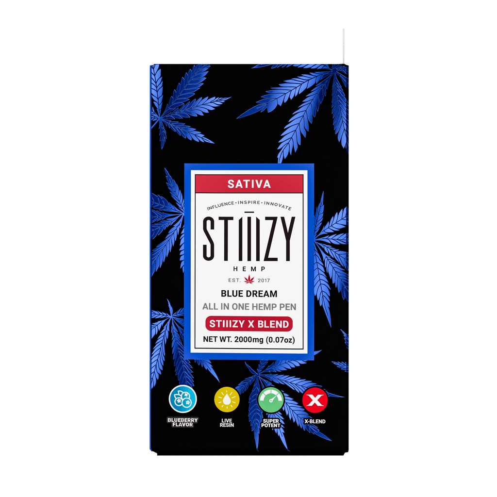 Stiiizy Xblend Live Resin AIO Disposables 2g - Blue Dream - Bandit Distribution