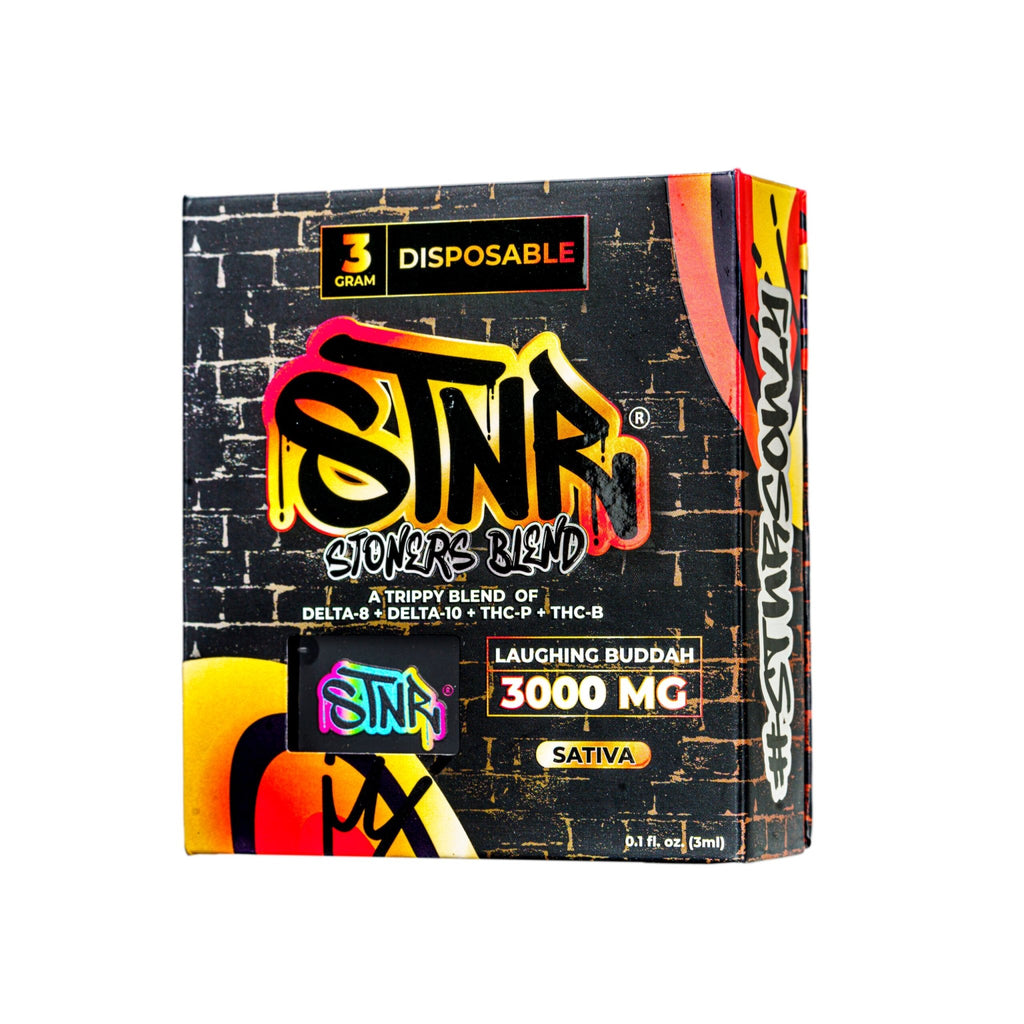 Stnr 3g Disposables - 3000mg Trippy Blend - Laughing Buddah - Bandit Distribution