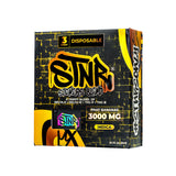 Stnr 3g Disposables - 3000mg Trippy Blend - Phat Banana - Bandit Distribution