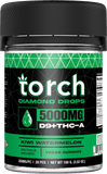 Torch 5000mg Diamond Drops D9+THCa Gummies - Kiwi Watermelon - HempWholesaler.com