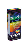 Torch Glow THC-X 3.5G Disposable Vape - 10 Strains - 3500mg Rainbow Gushers/Zkittlez