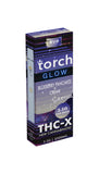 Torch Glow THC-X 3.5G Disposable Vape - 10 Strains - 3500mg Blueberry Pancakes/Cream (Sativa)