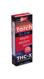 Torch Glow THC-X 3.5G Disposable Vape - 10 Strains - 3500mg Gelatti/Biscotti (Indica)