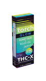 Torch Glow THC-X 3.5G Disposable Vape - 10 Strains - 3500mg Honey Bun/Rolex OG (Indica)