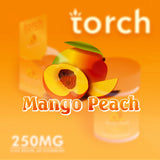 Torch Live Resin Delta 9 Gummies - 250mg - Mango Peach