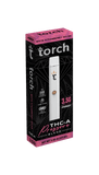 Torch Pressure 3.5g Thca Pressure Blend Disposables - White Strawberry Skunk