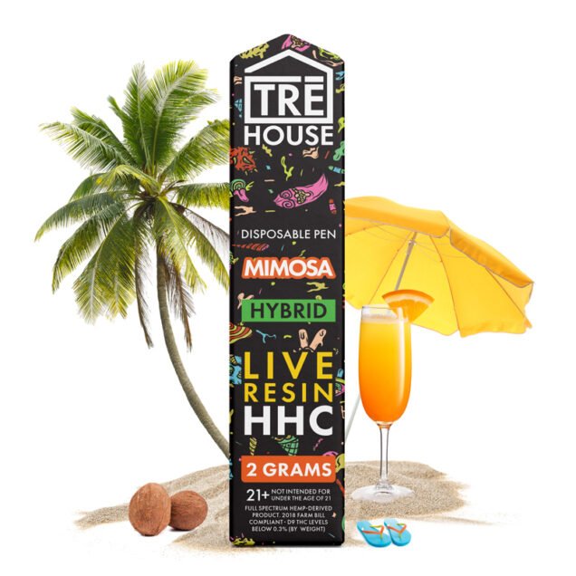 Tre House HHC Vape Pen - Mimosa - Hybrid 2g - Bandit Distribution