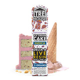 Tre House Live Resin Delta 8 Vape Pen – Ice Cream Cake 2g Disposable - D8 + D10 + THCP