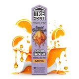 Tre House Live Rosin Liquid Diamonds Vape Pen + D8 + D9 + D10 + HHC + THCP – Sour Tangie – Hybrid – 2g - Bandit Distribution