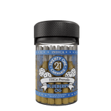 Twenty One - THCa Pre Rolls - 21ct Jars - Blueberry OG - HempWholesaler.com
