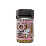 Twenty One - THCa Pre Rolls - 21ct Jars - Strawberry Cough - HempWholesaler.com