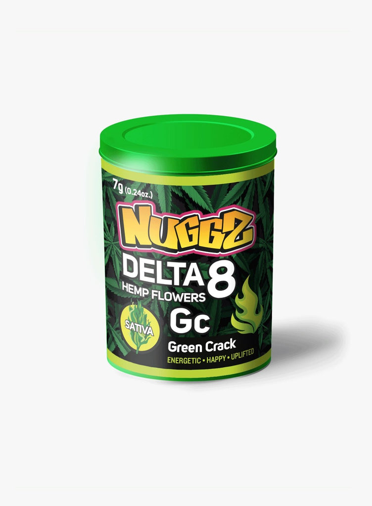 Twisted Brands - Delta 8 Hemp Flowers - Green Crack 7g