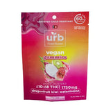 Urb Delta 10/ Delta 8 THC Gummies - Dragonfruit Kiwi Watermelon (Vegan) 1750MG