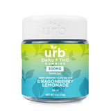 Urb Delta 9 THC 300MG Gummies - Dragonberry Lemonade - Bandit Distribution