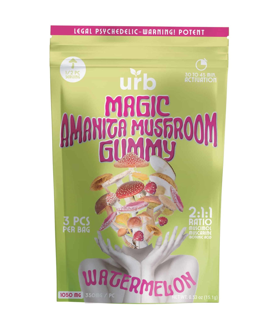 Urb Magic Amanita Mushroom Watermelon Gummy