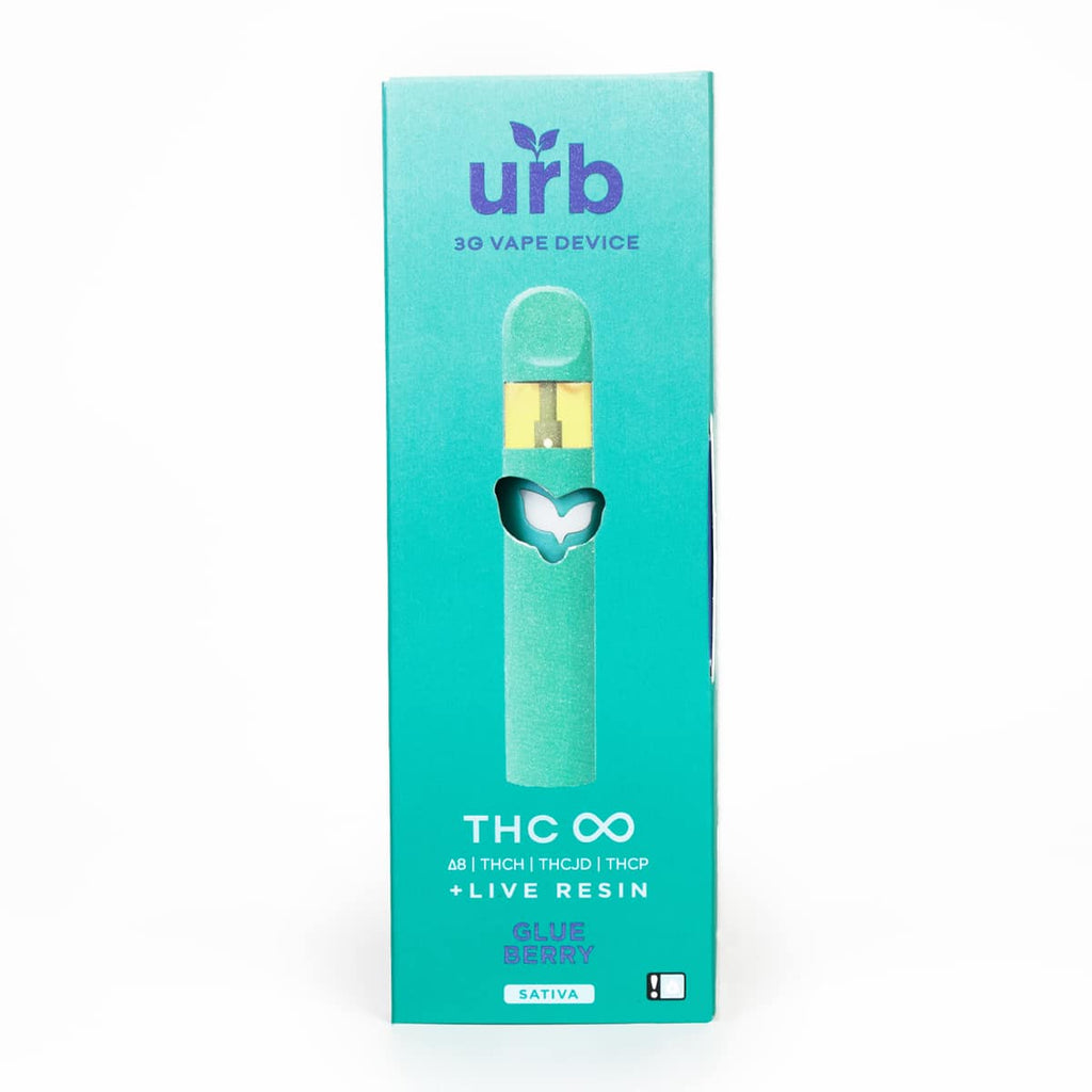 Urb THC Infinity Disposable - 3g - Glue Berry (Sativa)