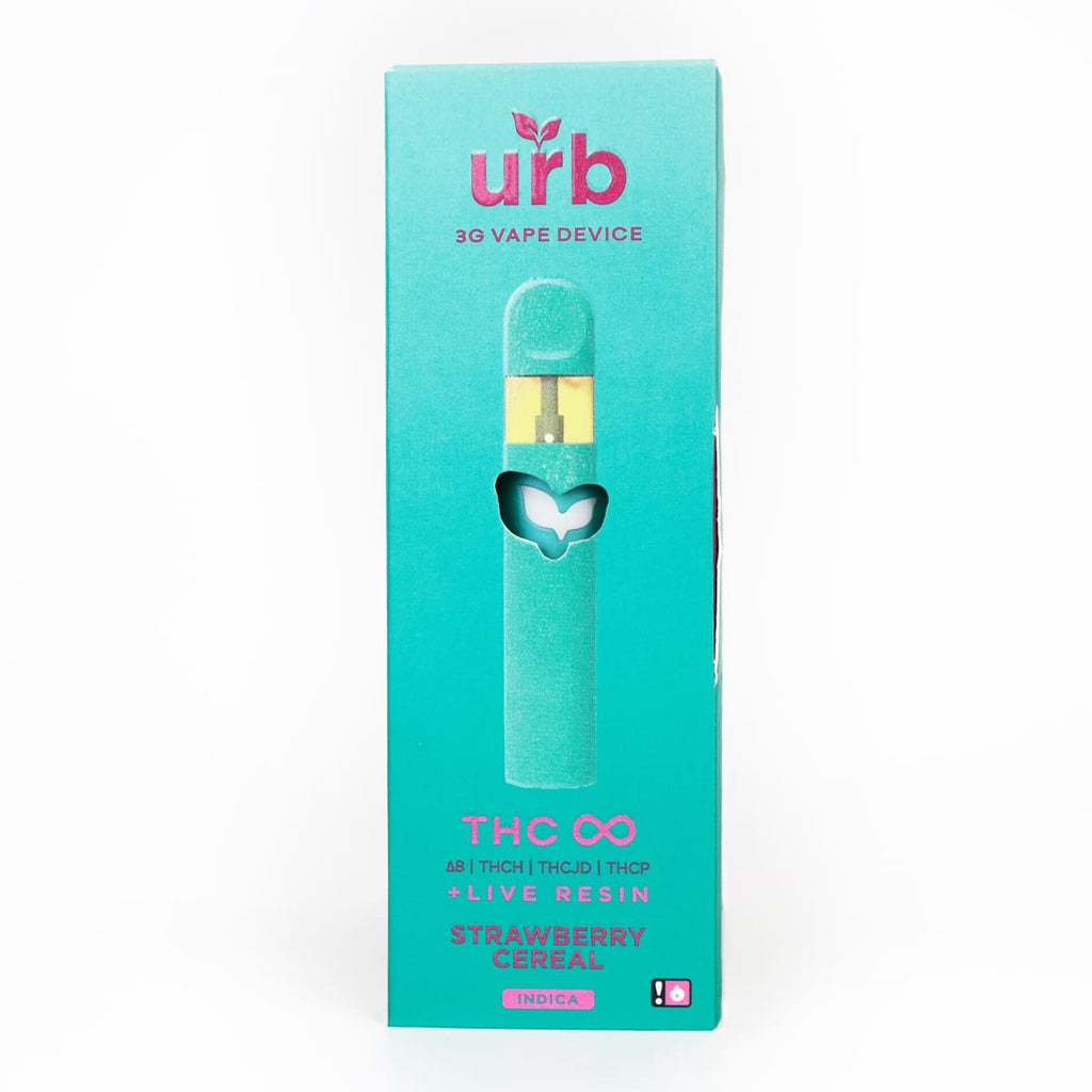 Urb THC Infinity Disposable - 3g - Strawberry Cereal (Indica)