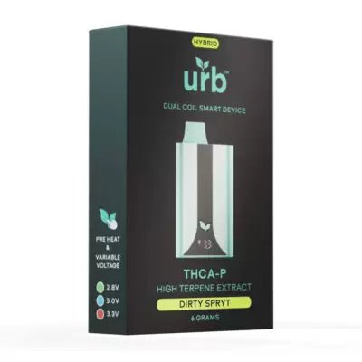 Urb THCA-P 6g High Terpene Extract Disposables - Dirty Spryt - HempWholesaler.com