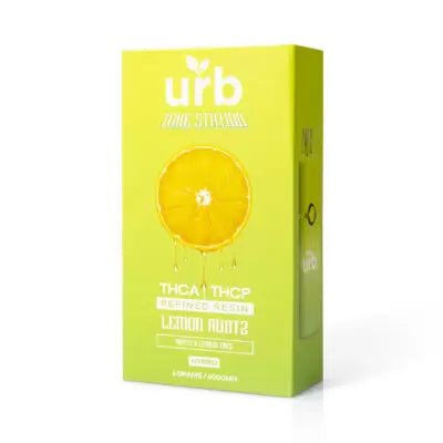 Urb Toke Station THCA 6g Disposable Vape - Lemon Runtz (Hybrid) - HempWholesaler.com