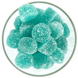 Wholesale Delta-9-THC Gummies 10mg - Blue Razz - 900ct Bulk