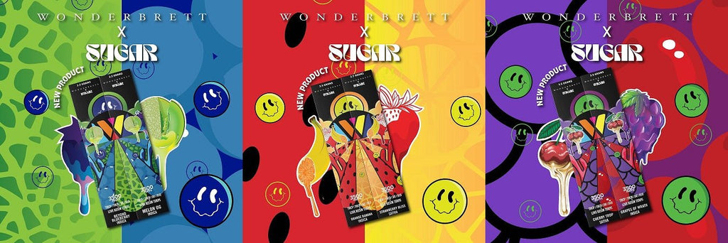 Wonderbrett x Sugar Dual Disposable(3.5g/2PK) - Bandit Distribution