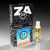 ZAZA Liquid Diamonds 2g Carts - THCa/THCp/D9 - Blue Raspberry Peach - HempWholesaler.com