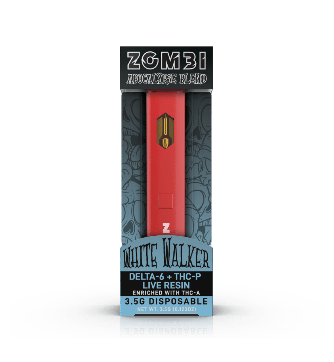 Zombi Apocalypse Blend 3.5g Disposable - Delta6/THCp/Live Resin Thca - Bandit Distribution Zombi Apocalypse Blend 3.5g Disposable - Delta6/THCp/Live Resin Thca - Bandit Distribution